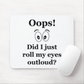 Tapis De Souris Oups ! (Avec souris)