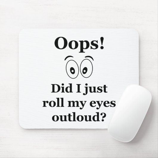 Tapis De Souris Oups ! (Avec souris)