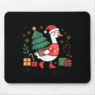 Tapis De Souris Oups j'ai eu un autre arbre joyeux Goosemas