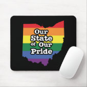 Tapis De Souris Our State of Our Pride Ohio (Avec souris)