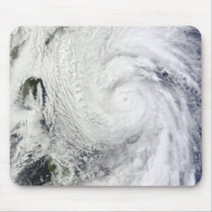 Tapis De Souris Ouragan Chaba en mer philippine