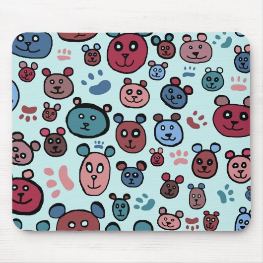 Tapis De Souris Ours (Devant)