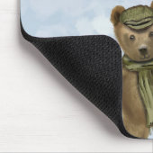 Tapis De Souris Ours avec papillons du livre 2 (Coin)