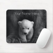 Tapis De Souris Ours bébé mignon faune (Avec souris)