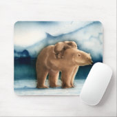 Tapis De Souris Ours blanc (Avec souris)