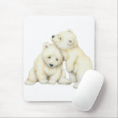 Tapis De Souris Ours blanc CUB (Avec souris)