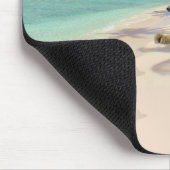 Tapis De Souris Ours blancs de Noël drôle (Coin)