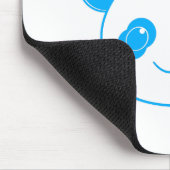 Tapis De Souris Ours bleu Kawaii Panda (Coin)