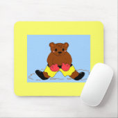 Tapis De Souris Ours boxeur (Avec souris)