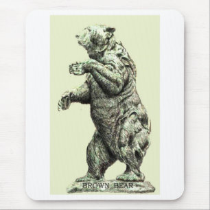 Tapis De Souris OURS BROWN Mousepad
