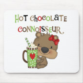 Tapis De Souris Ours chaud de fille de ChocolateConoisseur (Devant)