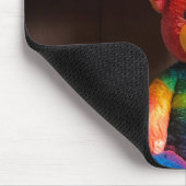 Tapis De Souris Ours coloré (Coin)