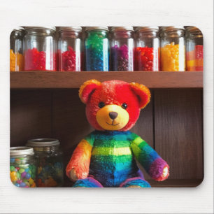 Tapis De Souris Ours coloré