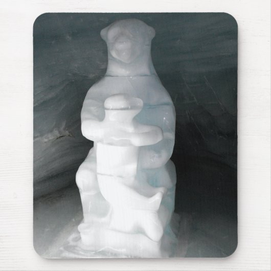 Tapis De Souris Ours dans la glace (Devant)