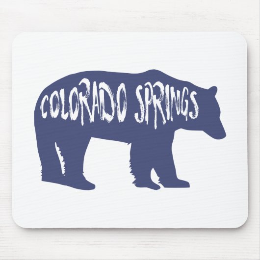 Tapis De Souris Ours de Colorado Springs (Devant)