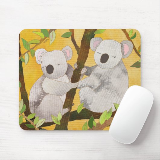 Tapis De Souris Ours de koala doux (Avec souris)