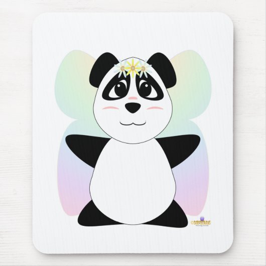 Tapis De Souris Ours De Panda Fée (Devant)