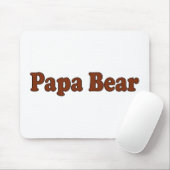 Tapis De Souris Ours de papa (Avec souris)