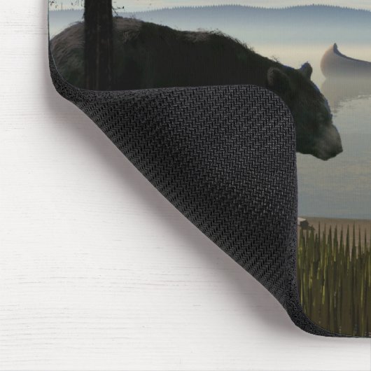 Tapis De Souris Ours de plage (Coin)