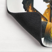 Tapis De Souris Ours de pompier de Californie (Coin)