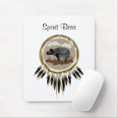 Tapis De Souris Ours d'esprit (Avec souris)