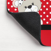 Tapis De Souris ours en peluche mignon (Coin)