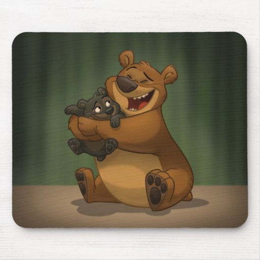 Tapis De Souris Ours et CUB Mousepad (Devant)