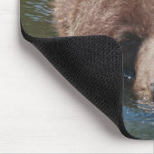 Tapis De Souris Ours grizzly (Coin)