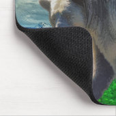 Tapis De Souris Ours Kermode Rare (Ours Esprit) Conception de la f (Coin)