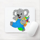 Tapis De Souris Ours Koala avec sac à dos (Avec souris)