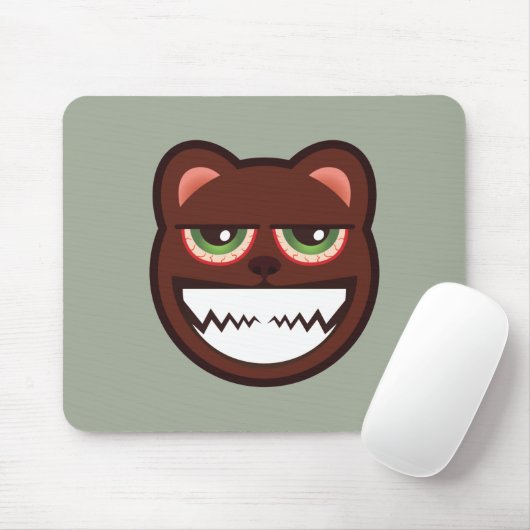 Tapis De Souris Ours Mousepad de Mk (Avec souris)