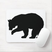 TAPIS DE SOURIS OURS NOIR (Avec souris)