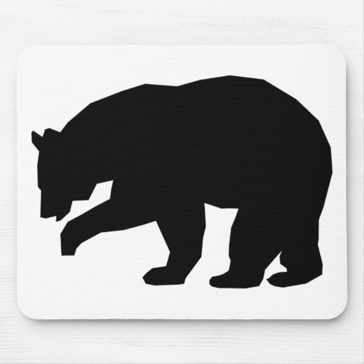 TAPIS DE SOURIS OURS NOIR (Devant)