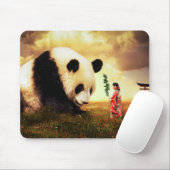 Tapis De Souris Ours Panda (Avec souris)