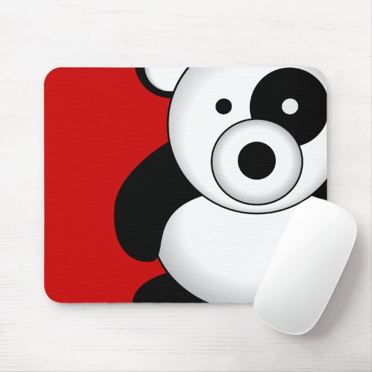 Tapis De Souris Ours panda Mousepad (Avec souris)