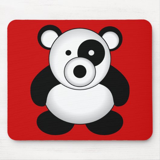 Tapis De Souris Ours panda Mousepad (Devant)