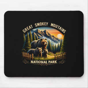 Tapis De Souris Ours Parc national des Great Smokey Mountains Ours