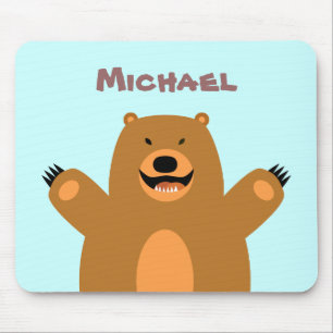 Tapis De Souris Ours personnalisable Mousepad