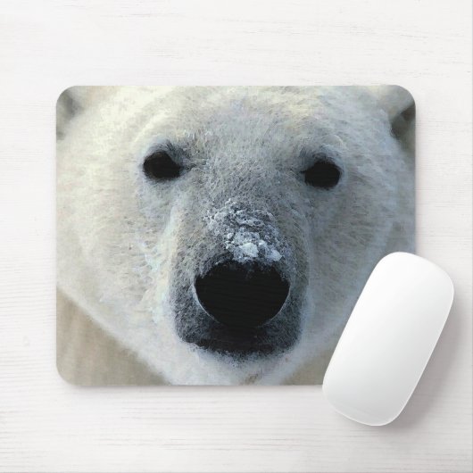 Tapis De Souris Ours polaire (Avec souris)