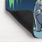 Tapis De Souris Ours polaire Art Mousepad Faune stylée Mousepad (Coin)