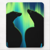 Tapis De Souris Ours polaire Art Mousepad Faune stylée Mousepad (Devant)