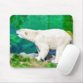 Tapis De Souris Ours polaire Mousepad (Avec souris)