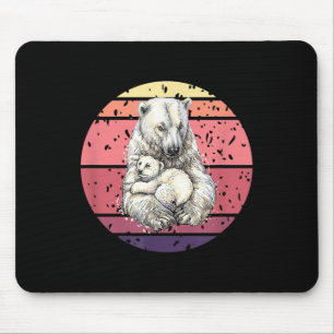 Tapis De Souris Ours Polaire, Ours Polaire Du Pôle Nord, P De l'en