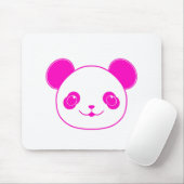 Tapis De Souris Ours rose Kawaii Panda (Avec souris)