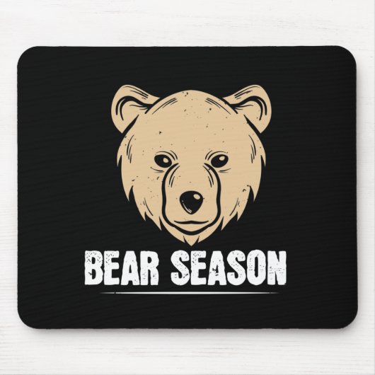 Tapis De Souris Ours - Saison Ours (Devant)