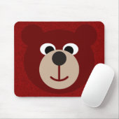 Tapis De Souris Ours souriant (Avec souris)