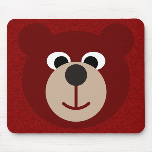 Tapis De Souris Ours souriant (Devant)