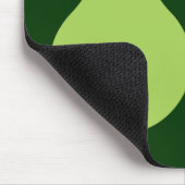 Tapis De Souris Ours vert moderne (Coin)