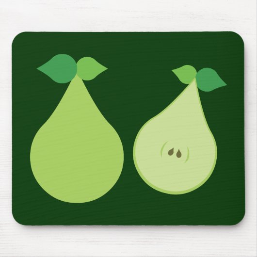 Tapis De Souris Ours vert moderne (Devant)