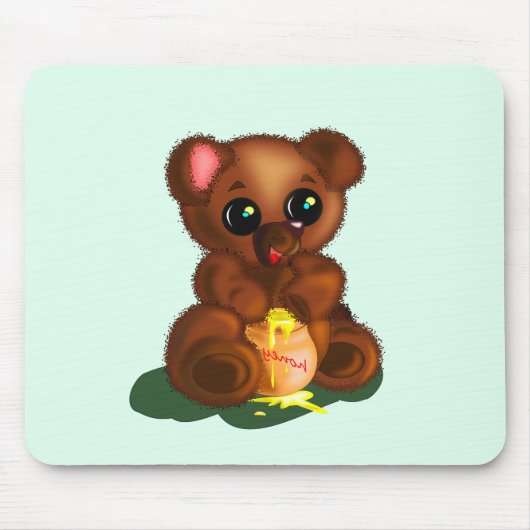 Tapis de souris Ourson Mignon (Devant)